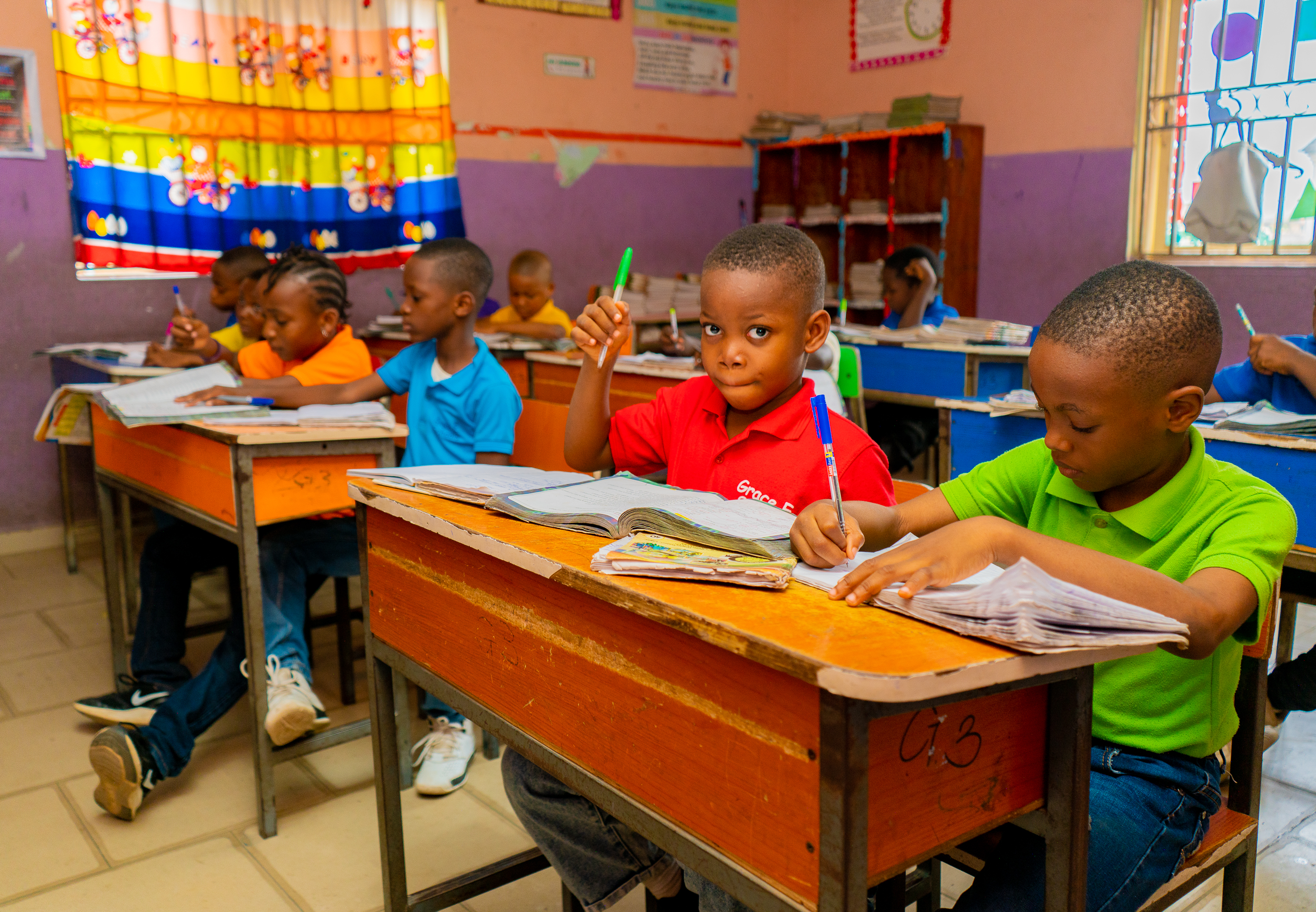 Students in Classroom