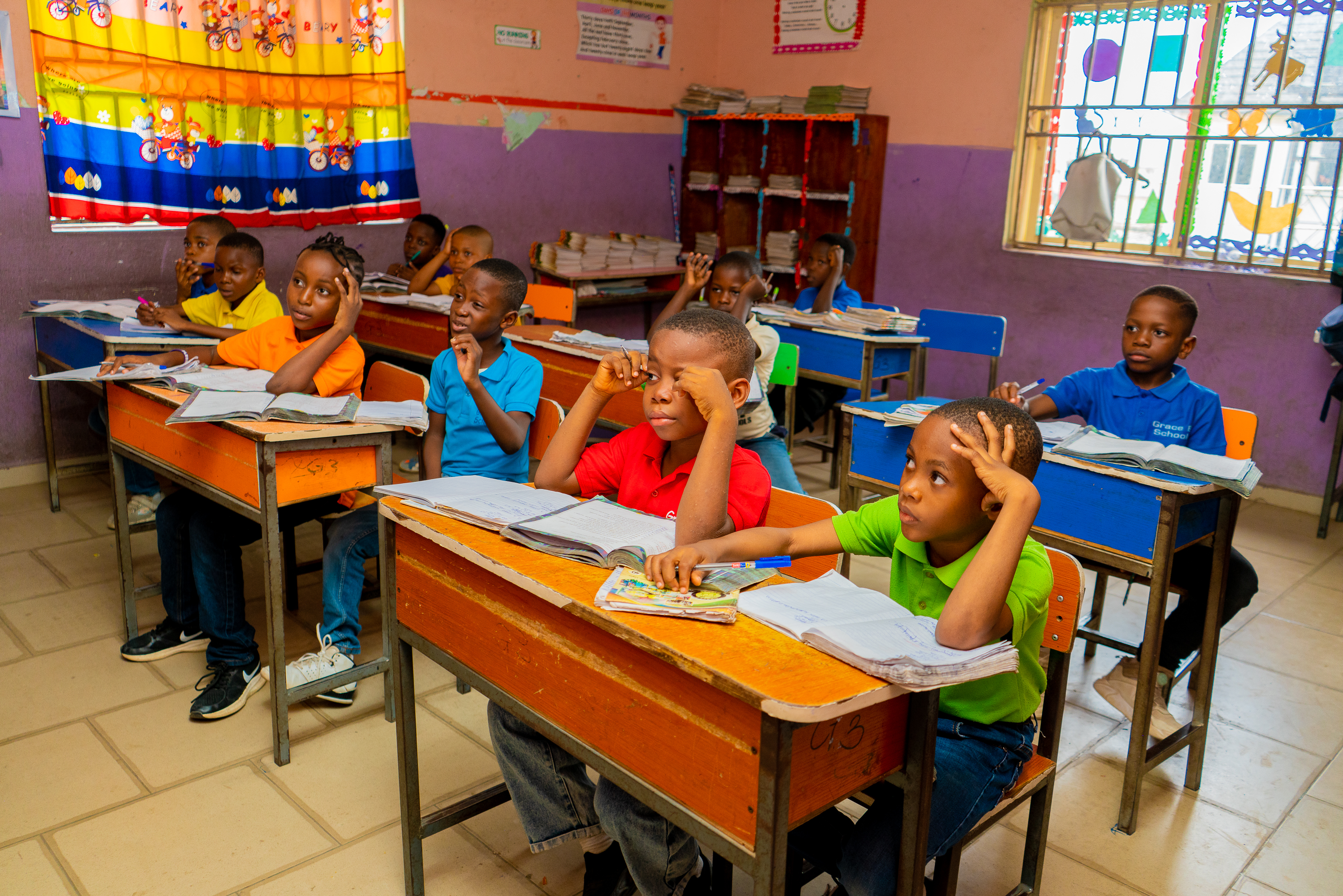 Students in Classroom
