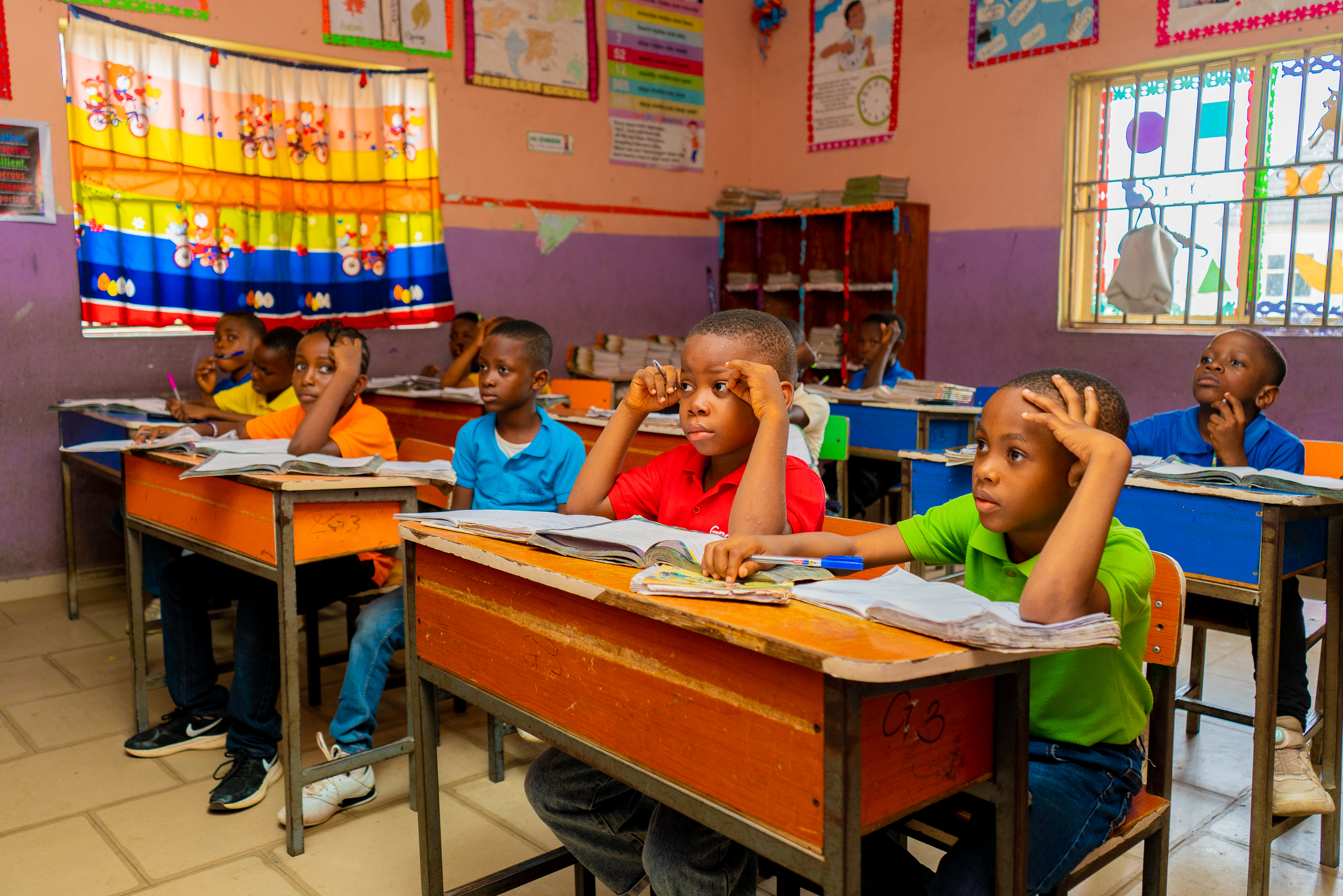 Students in Classroom