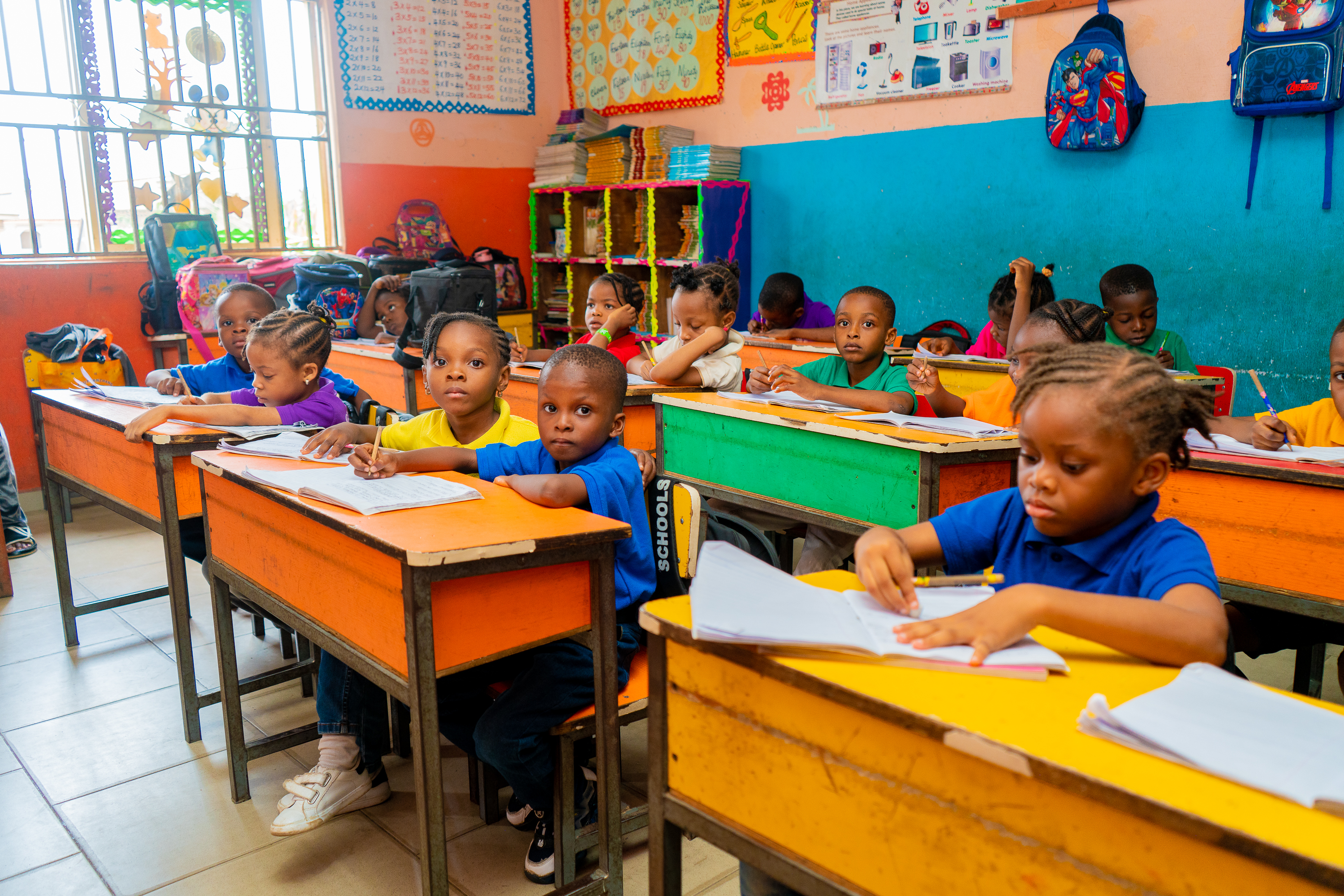 Students in Classroom