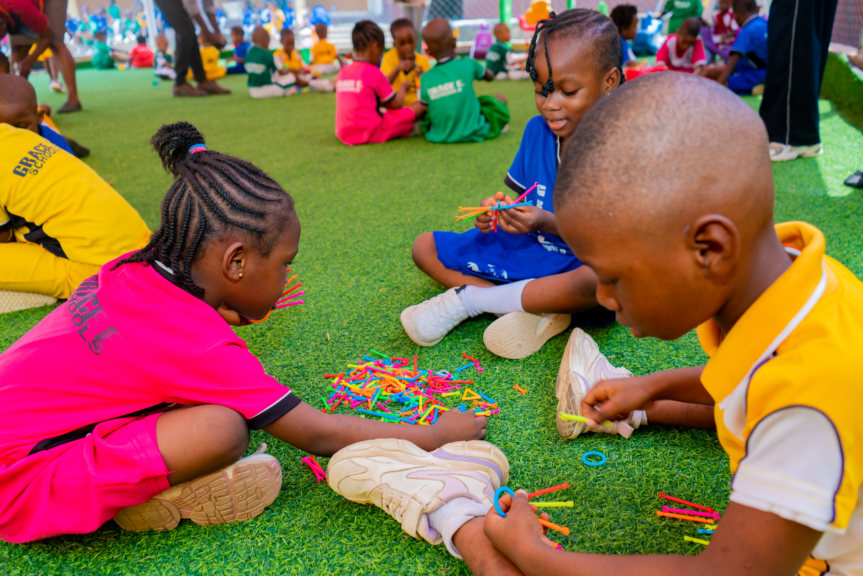 Students on Playground