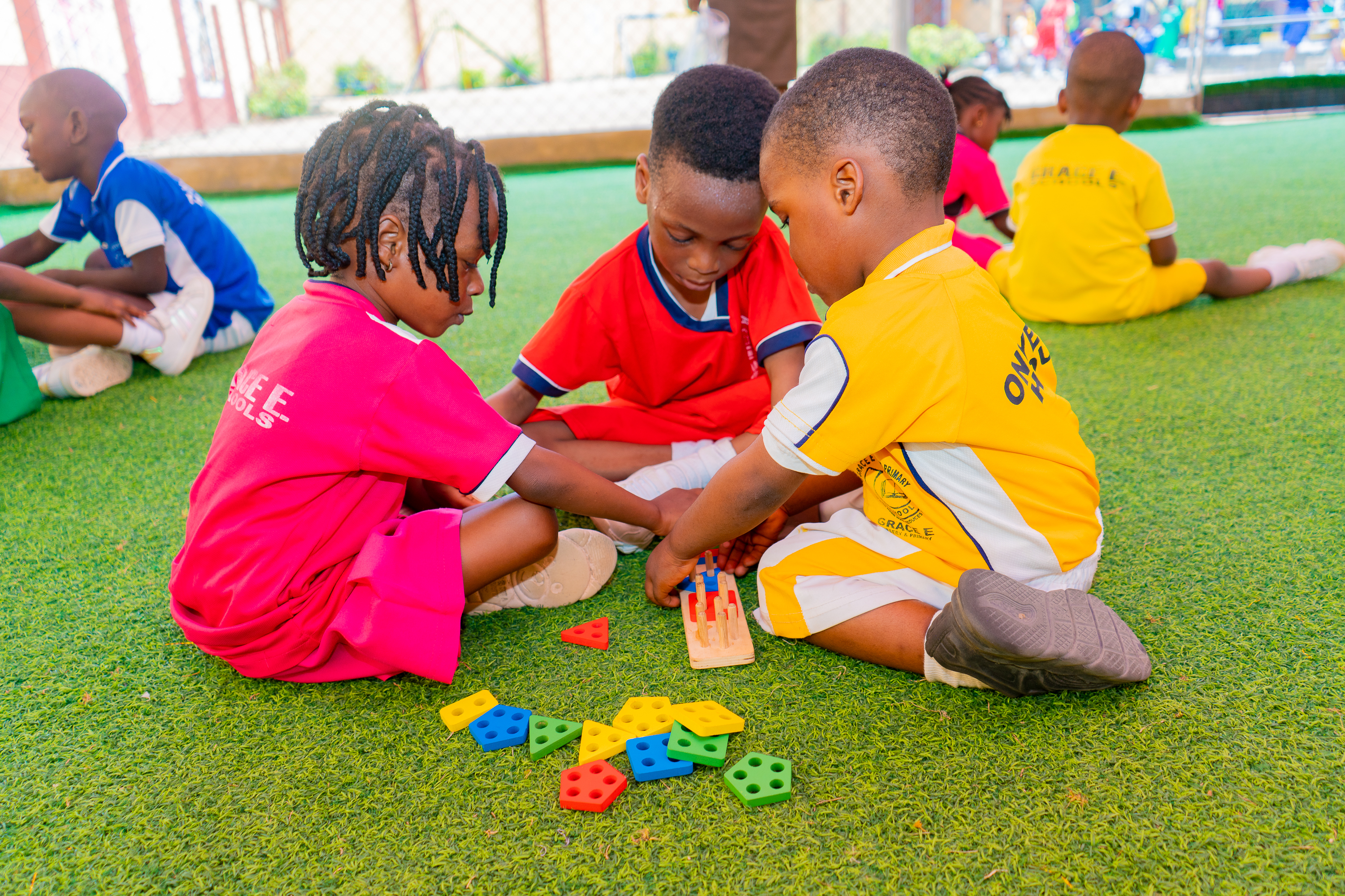 Students on Playground