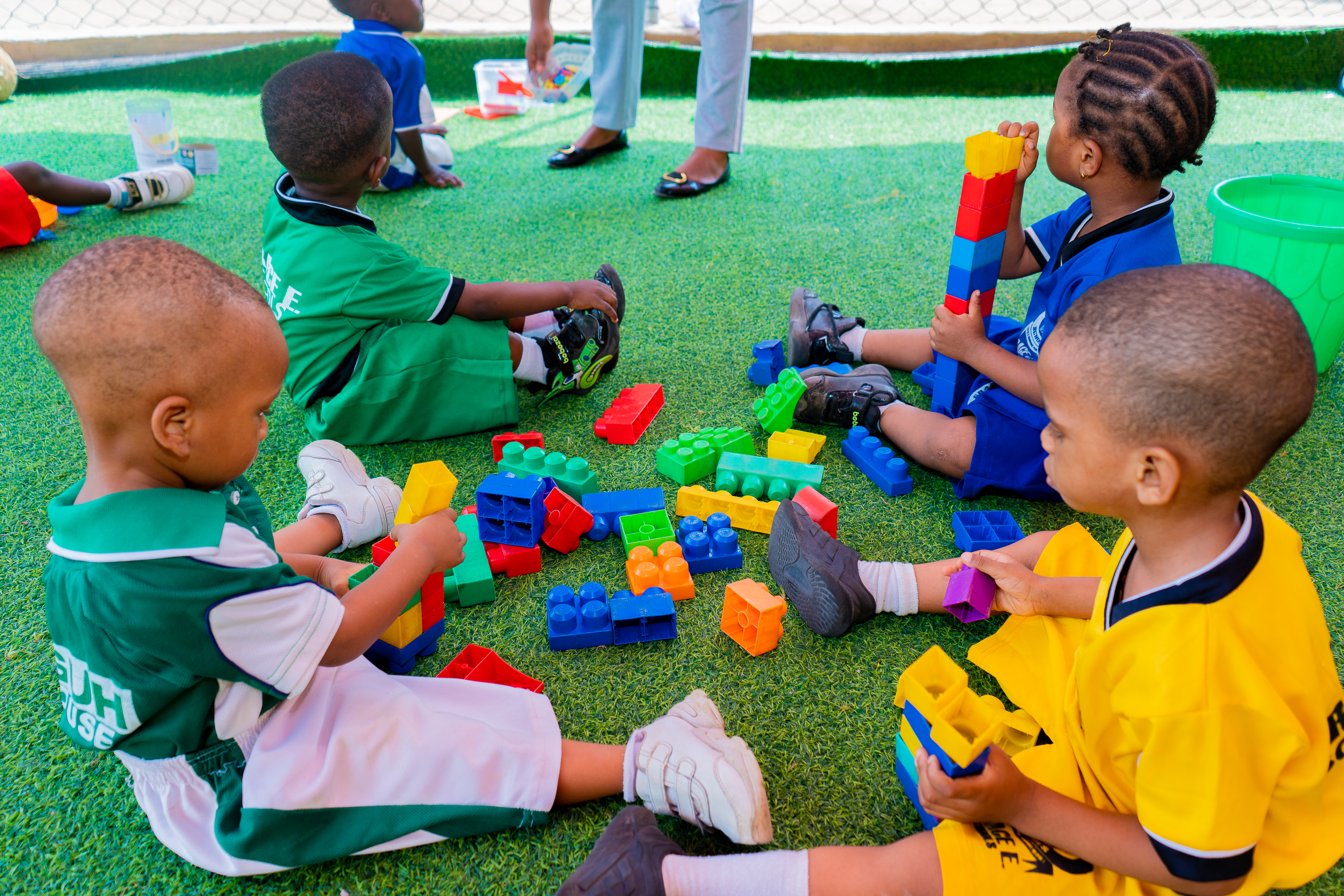 Students on Playground