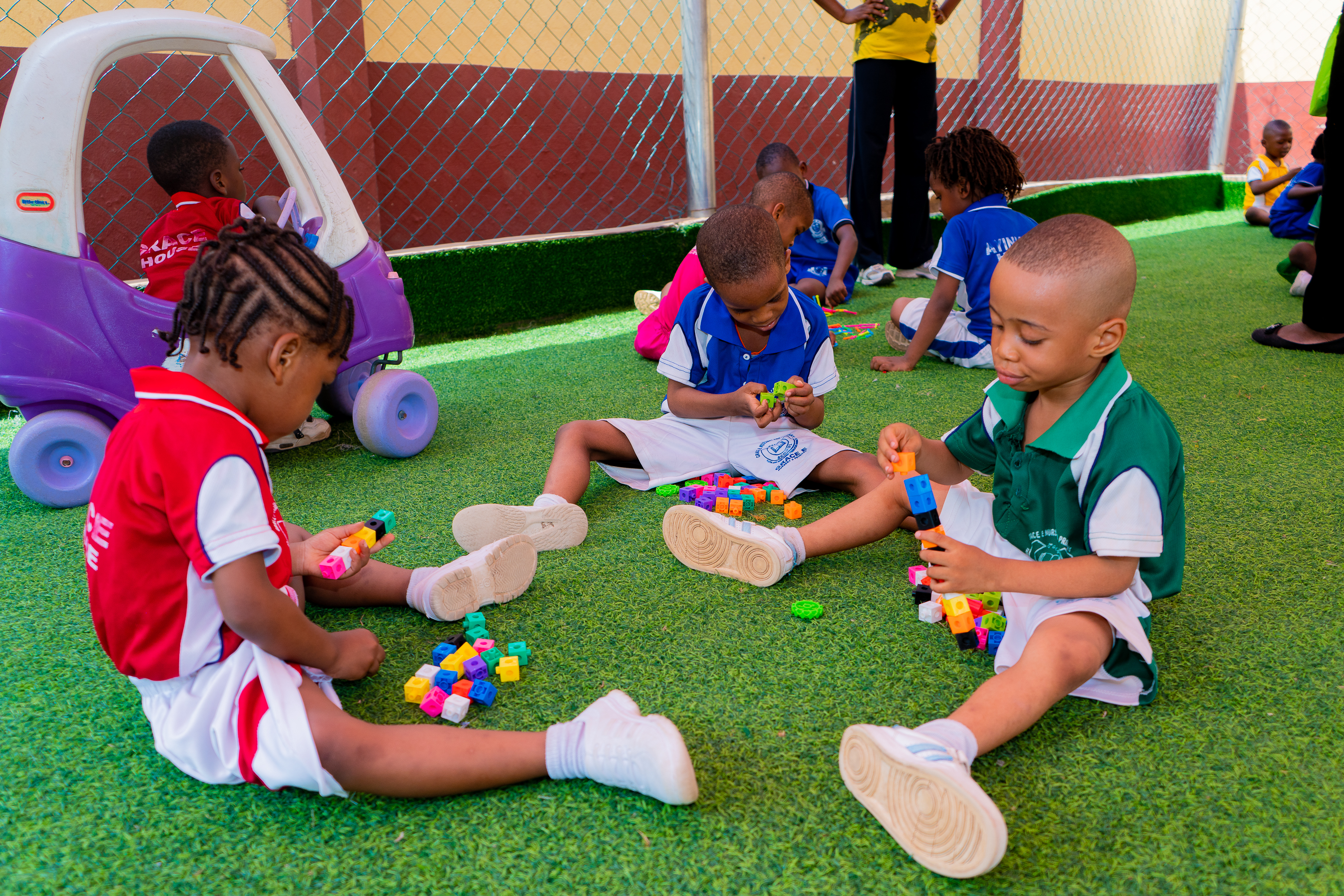 Students on Playground