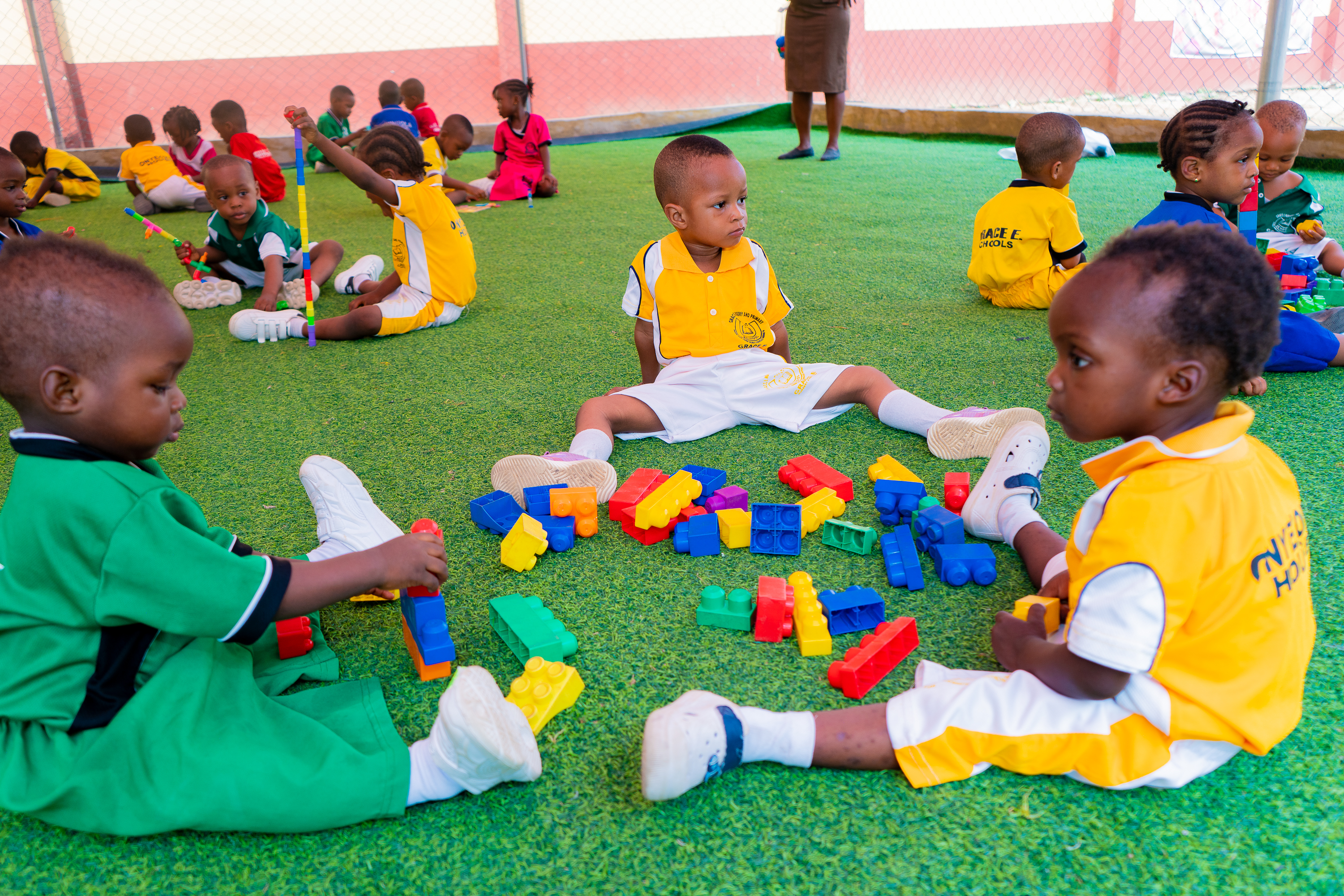 Students on Playground