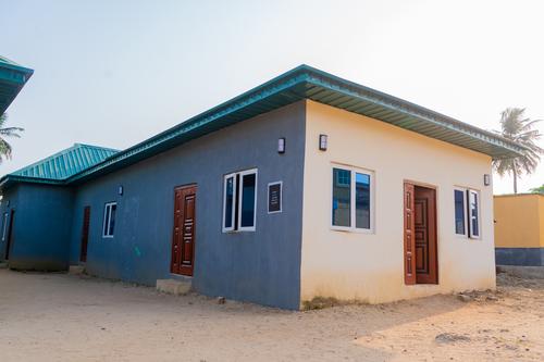 Outside view of the school hall