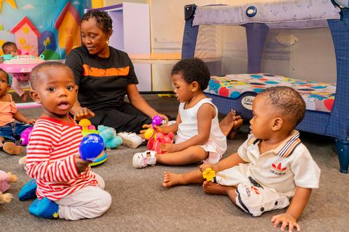 Creche learning area