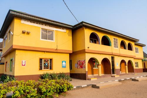 Outside view of the Grace E. Schools Primary School
